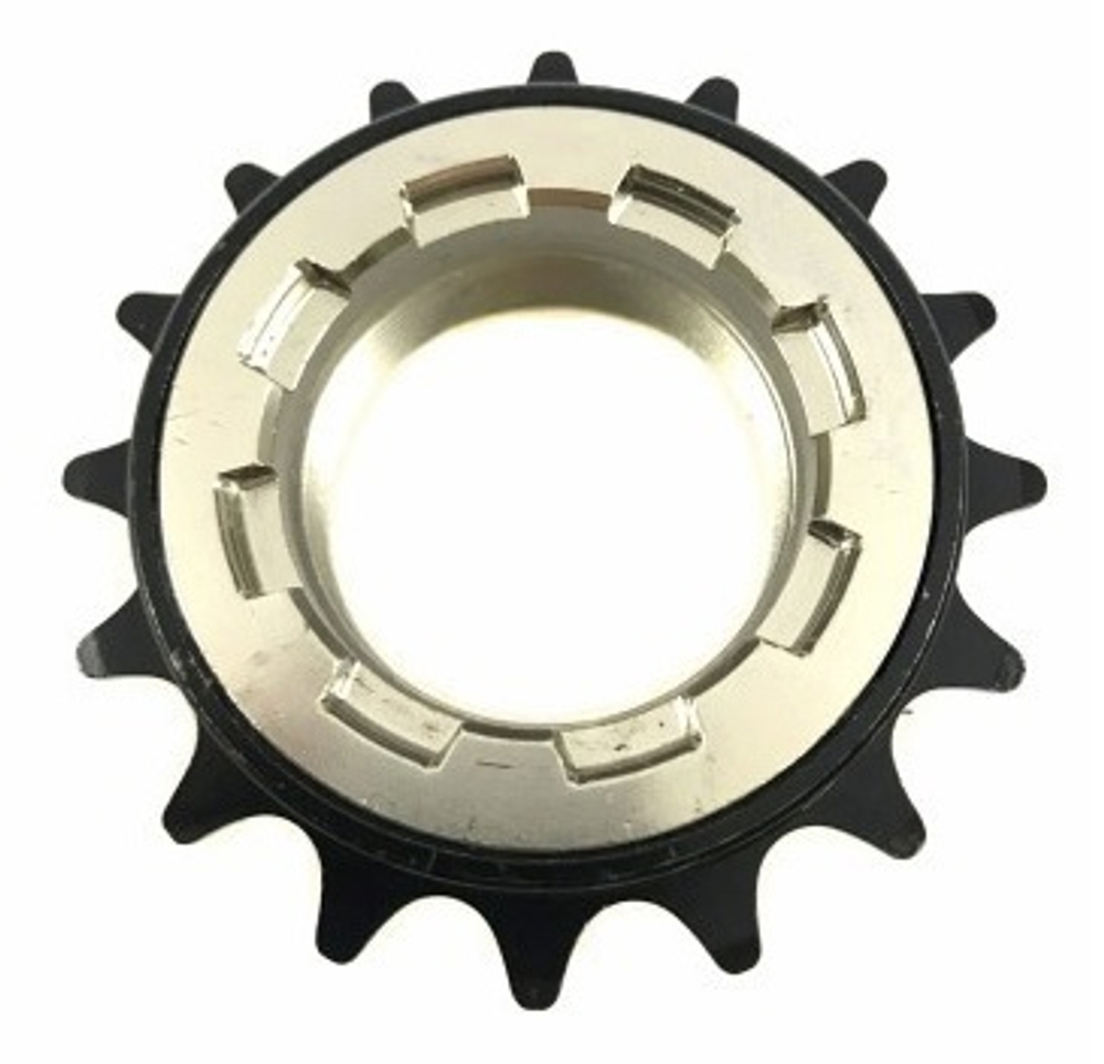 Трещотка 1/2"х1/8"х16Т, резьба 1.375"-24T, 3 собачки, 8 шлиц, Cr-Mo, никелиров, без уп.KDF-16