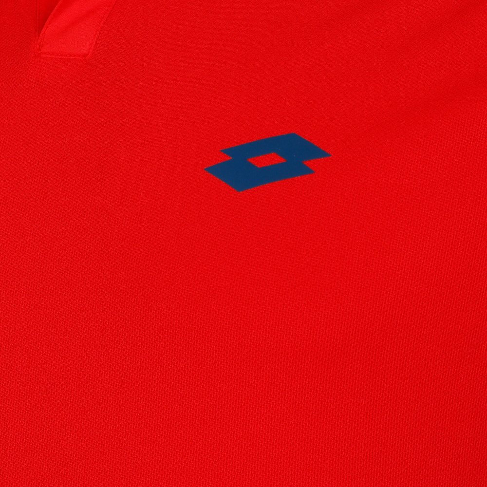 Мужское теннисное поло Lotto Squadra III Polo Men - Red