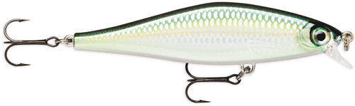 Воблер RAPALA Shadow Rap Shad 09 /BLK /медленно всплывающ./ 0,9м-1,2м, 9см, 12гр