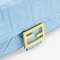 Сумка из кожи Fendi Baguette голубой