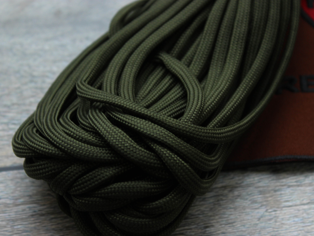 Паракорд 550 болотно- зеленый OD Green (7 жил) RZ Manufacturer PC007 - 1 метр