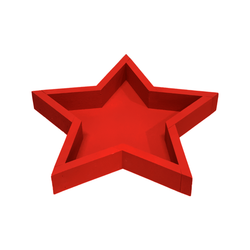 Ящик "звезда" 40*5см 1шт.