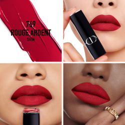 DIOR Rouge Dior - Помада для губ с долгим сроком носки, флакон с возможностью пополнения. оттенок 769 Rouge Ardent Satin, 3 g