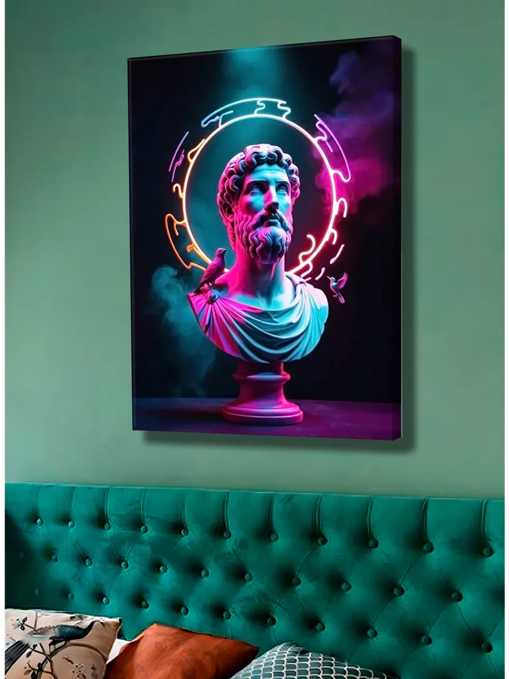 Картина "Небесный ореол", модульная 50х70см 1шт.