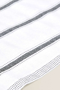 ZARA HOME ХЛОПЧАТОБУМАЖНОЕ ПОЛОТЕНЦЕ, СЕРЫЙ