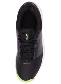 Мужские теннисные кроссовки Yonex Power Cushion Lumio 4 - black/lime green