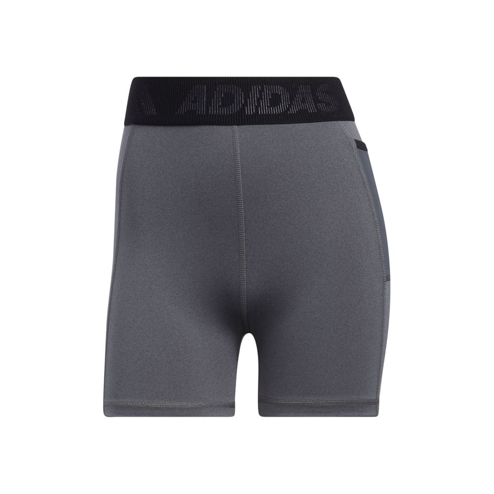Женские теннисные брюки adidas Short 3 Bar Tight Women - Dark Grey