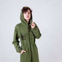 Комбинезон c капюшоном унисекс "KHAKI" подростковый