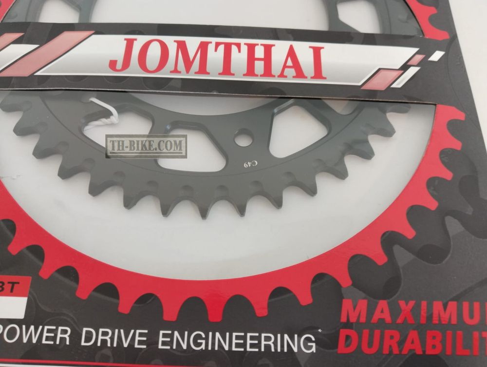 Sprocket driven rear, 40-42-43-45-48-50. JT Pro Series, Model 301 for Honda CRF300 (L-Rally). Light Steel