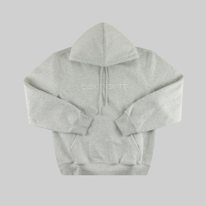 Толстовка мужская Carhartt WIP Hooded Sweatshirt артикул:I030230_grey - купить в магазине Дайс
