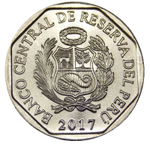 1 соль 2017 - Острорылый крокодил (серия Красная книга Перу).