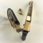 Ложа M12Б (TAN) Бежевый на Blaser R8 Hunter, CNC Guns Custom