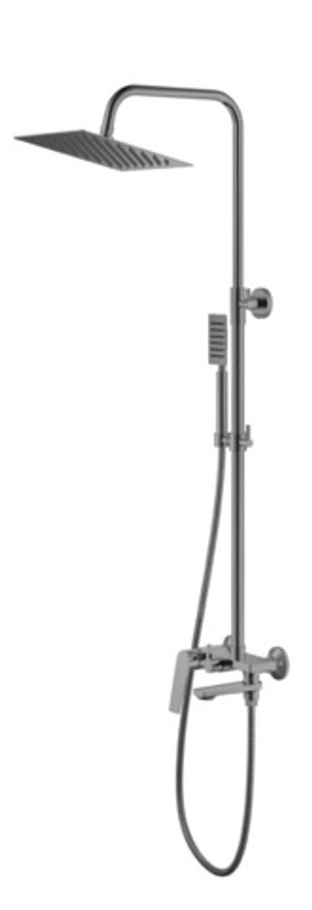 Стойка душевая со смесителем HAIBA HB24533-3 графит