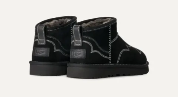 UGG Угги Western Classic Ultra Mini, черный