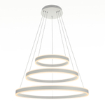 Citilux Дуэт CL719680 LED Люстра подвесная с пультом Белая