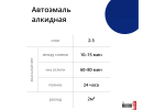 Эмаль алкидная ВАЗ Kudo 449 Океан (520мл) аэрозоль