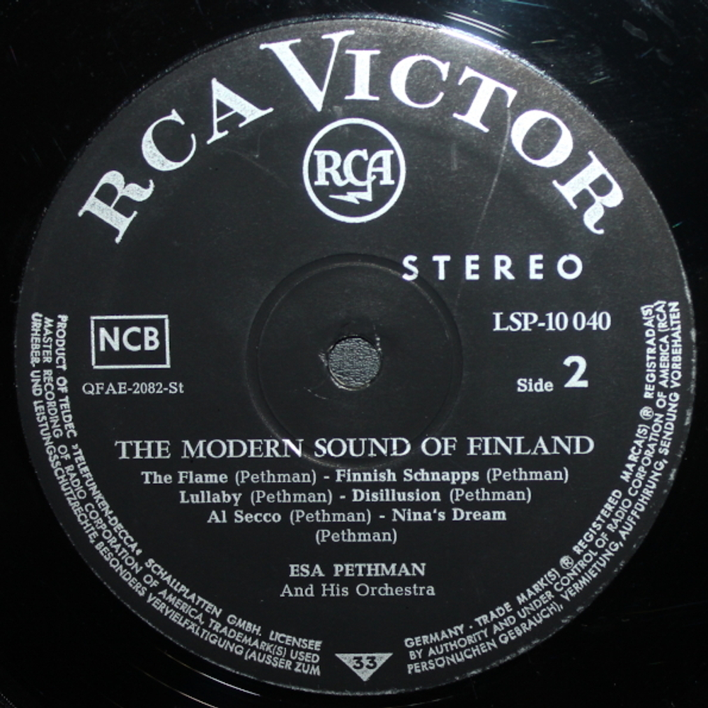 Esa Pethman / The Modern Sound Of Finland (LP)