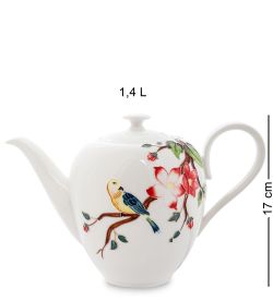 Pavone JS-24 Чайный сервиз на 6 персон «Райская птица»