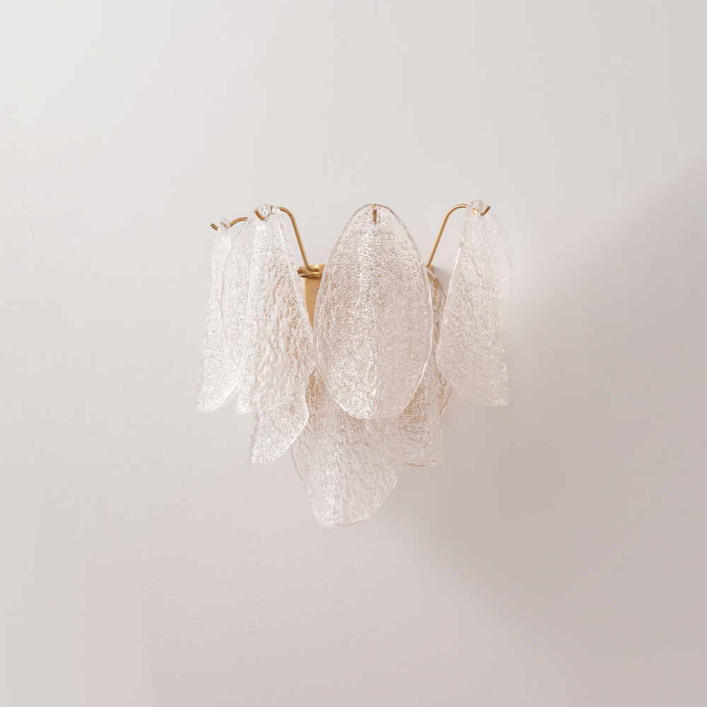 Бра Crystal Lux EMILIA AP2 BRASS