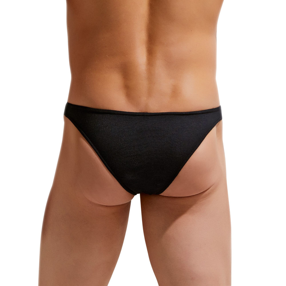 Хлопковые мужские трусы-бразилиана Modern Essentials Brazilian Slip (Размер: XL) (Цвет: красный)