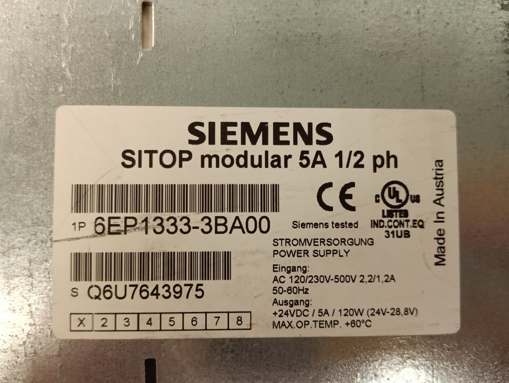 Siemens 6EP1333-3BA00 б/у