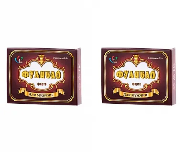 БАД "Фулибао форте" (2 упаковки по 2 капсулы)