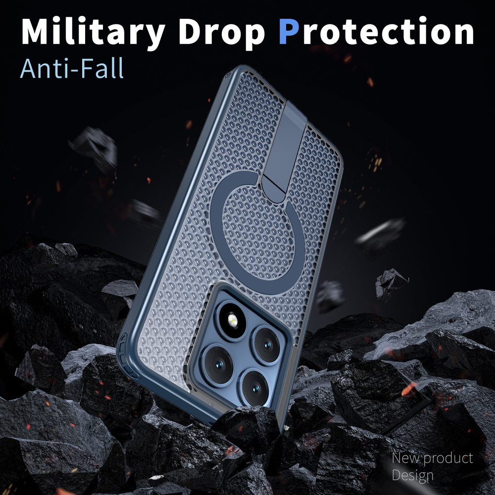 Прозрачный чехол Mesh Pro Magnetic Case для Xiaomi 14T