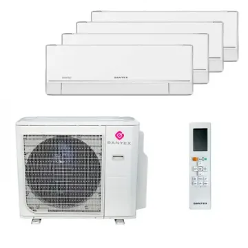 Мультисплит система на 4 комнаты Dantex RK-M09PDMI x 4 / RK-4M28HM3E-W