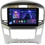 Магнитола для Hyundai H1, Grand Starex 2015-2022 (ШГУ монохром, авто с часами) - Teyes CC3 монитор 9" QLED на Android 10, Быстрая, CarPlay, 4G SIM-слот