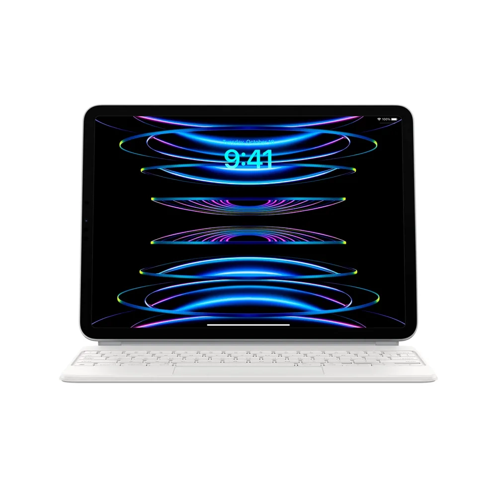 Клавиатура Apple Magic Keyboard для iPad Pro 11" (3-го поколения) и iPad Air (4‑го поколения), White (Белый) MJQJ3