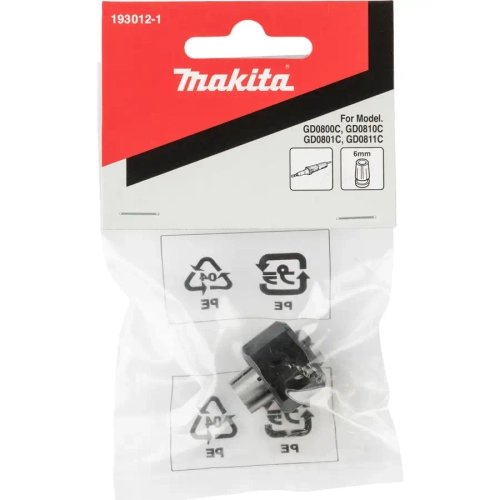 Цанговый зажим в сборе для ПШМ 6 мм Makita 193012-1