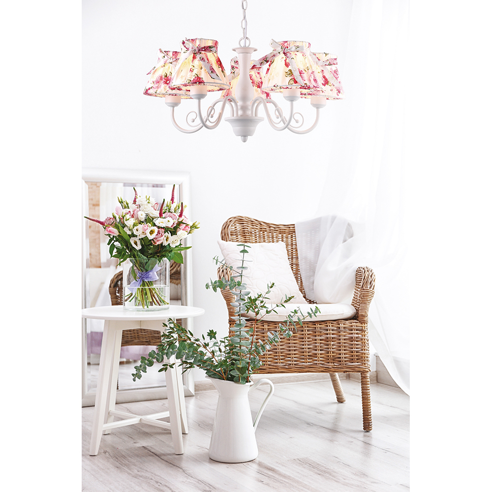 Люстра подвесная Arte Lamp Margherita A7021LM-5WH