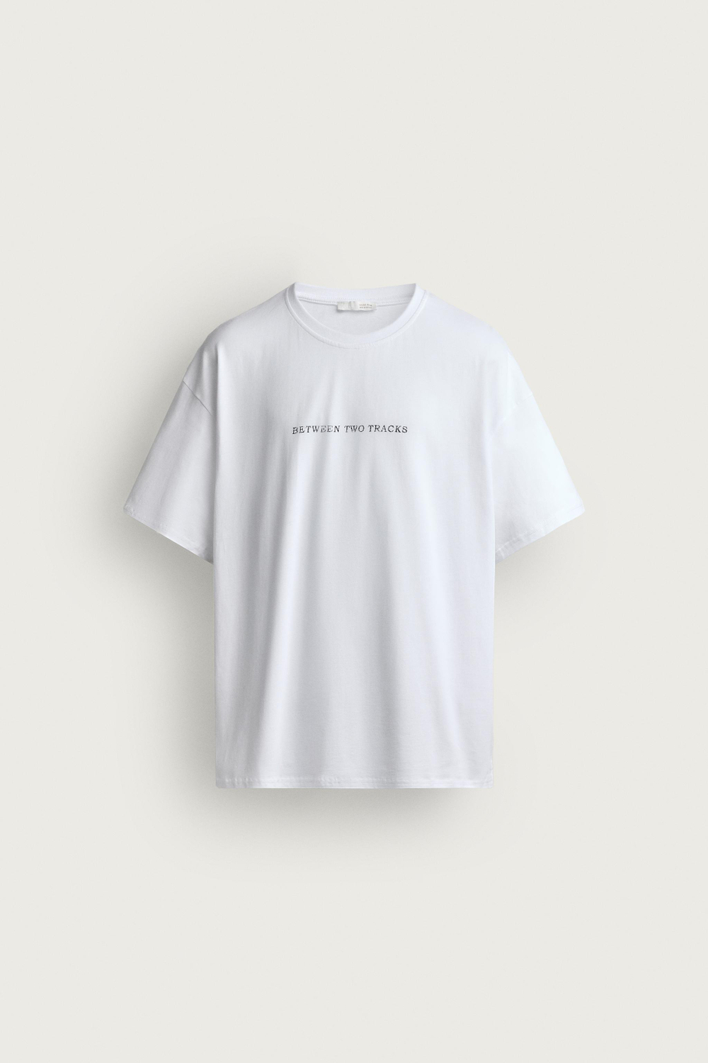 ФУТБОЛКА СВОБОДНОГО КРОЯ С ПРИНТОМ — ZARA · 4374/331
