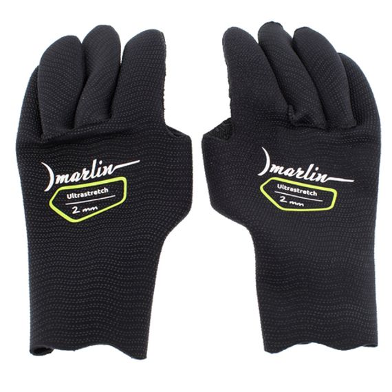 Перчатки Marlin Ultrastretch 2 мм Черные