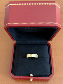 Кольцо Cartier Love Classic Model