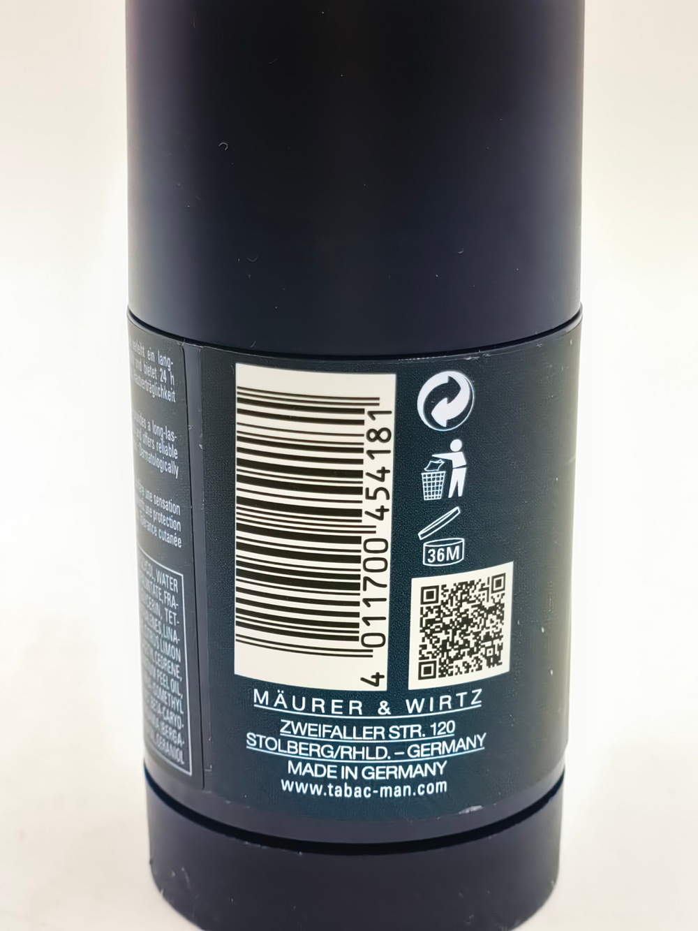 Дезодорант-стик мужской Tabac Man Gravity 75 мл (Германия)