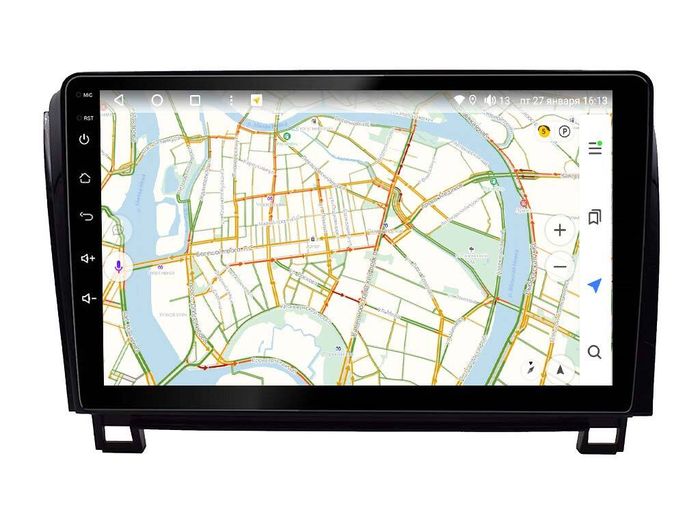 Магнитола для Toyota Tundra XK50 2007-2013, Sequoia XK60 2007-2022 - Vaycar VA77-0790 на Android 13, Быстрая, 4G SIM-слот