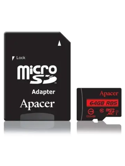 Карта памяти R85 AP64GMCSX10U5-R microSDXC 64 ГБ