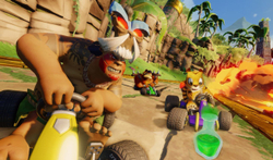 Crash Team Racing Nitro-Fueled (картридж для Nintendo Switch, полностью на английском языке)