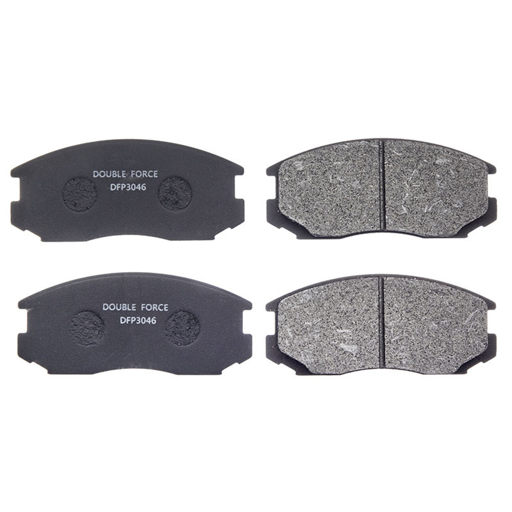Колодки тормозные дисковые передние Double Force DFP3046