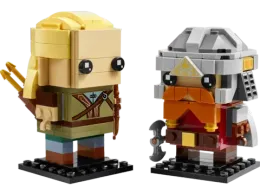 Конструктор LEGO BrickHeadz 40751 Властелин колец: Леголас и Гимли