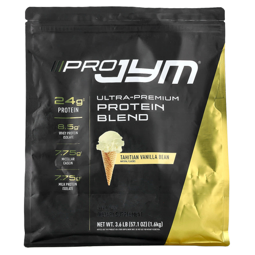 JYM Supplement Science, Протеиновая смесь ультрапремиального качества, стручки таитянской ванили, 1,6 кг (3,6 фунта)