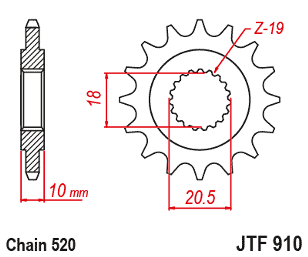 Звезда JTF910.14