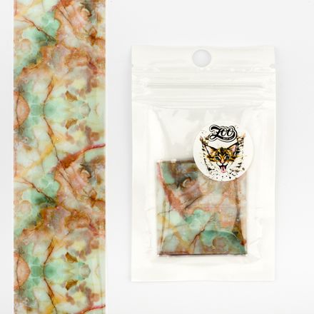 Zoo nail Фольга для литья переводная Мрамор 1488, 4х50см