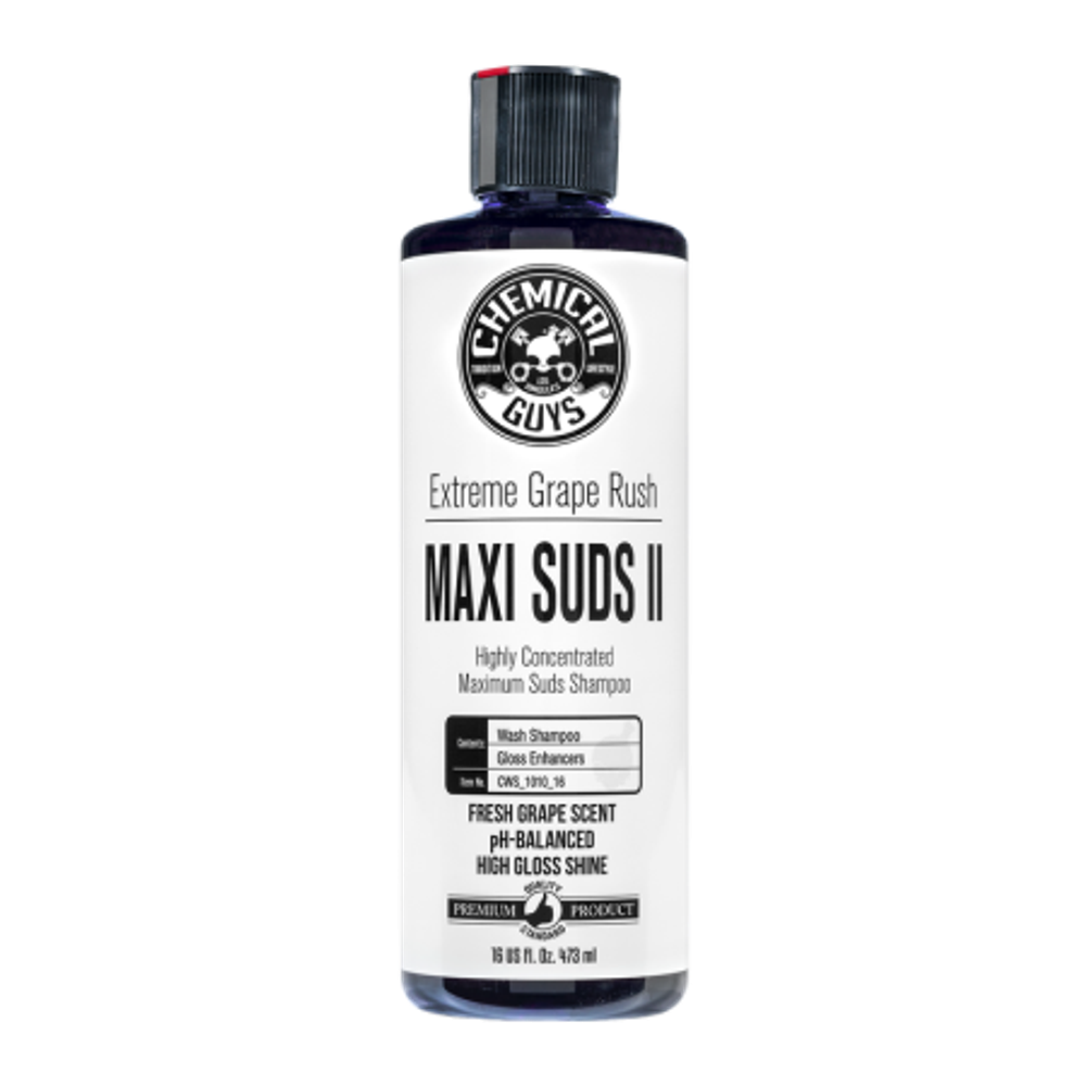 Chemical Guys Ручной шампунь авромат винограда Maxi-Suds ll Car Wash Shampoo 473 мл.