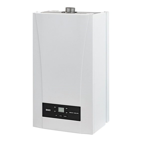 Котел газовый BAXI ECO Nova 1.24F настенный, 1 конт., закр. кам. сгор.