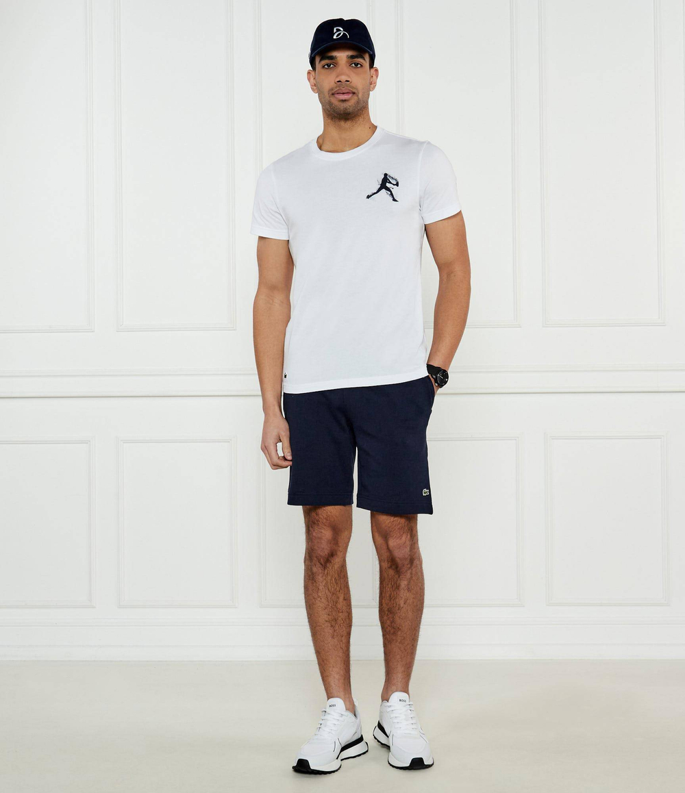 Футболка Lacoste Tennis x Novak Djokovic Lacoste - белый(TH1044)