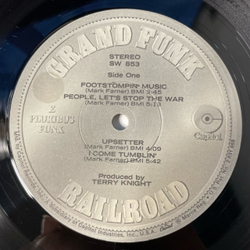 Винтажная виниловая пластинка LP Grand Funk Railroad E Pluribus Funk (США 1971)