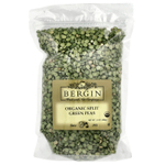 Bergin Fruit and Nut Company, Органический колотый зеленый горошек, 596 г (21 унция)