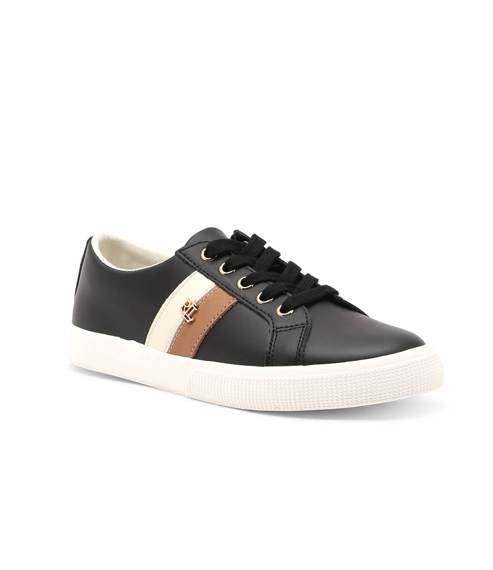 Кожаные кроссовки Janson II LAUREN RALPH LAUREN - черный(802810681)